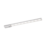 LAMPADA LED 8W 4000K SOTTOPENSILE ALLUMINIO DIFFUSORE POLICARBONATO BIANCO ACCENSIONE A SFIORAMENTO IP20 60 x 5.5 H2.5