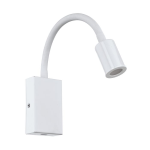 APPLIQUE TAZZOLI LED 3,5W 3000K 380Lm STRUTTURA METALLO E POLICARBONATO BIANCO 6.5 x 16 H30