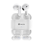 NGS SET DA 4 AURICOLARI, DUE PAIA BLUETOOTH CON CONNESSIONE AUTOMATICA, 30 ORE, SENSORE TOUCH, GOMMI