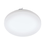 PLAFONIERA FRANIA LED 17,3W 3000K 2000Lm STRUTTURA METALLO BIANDO DIFFUSORE POLICARBONATO BIANCO IP44 Ø33 H7