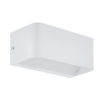 APPLIQUE SANIA 4 LED 10W 3000K 1100Lm STRUTTURA ALLUMINIO BIANCO 20 x 9 H8