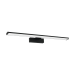 LAMPADA DA SPECCHIO PANDELLA 1 LED 11W 4000K 1350Lm STRUTTURA METALLO NERO IP44 40 x 12 H4 IP44 60 x 12 H4