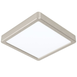 PLAFONIERA FUEVA 5 LED 16,5W 4000K 2000Lm STRUTTURA NICKEL SATINATO 21 x 21 H2.8