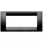 Placca Classica 5M nero TECNOPOLIMERO SERIE VIMAR IDEA