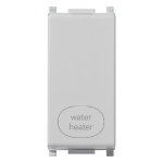 Interruttore 2P 20AX WATER/HEATER Silver SERIE VIMAR PLANA