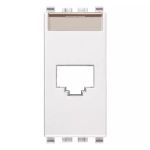 Adattatore RJ45 AMP Avaya bianco SERIE VIMAR EIKON