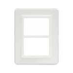 PLACCA PERSONAL44 BIANCO 3+3M AVE