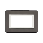 PLACCA PERSONAL 44 GRIGIO LUCIDO 4M AVE