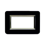 PLACCA PERSONAL 44 NERO ASSOLUTO 4M AVE