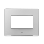 PLACCA VERAVETRO OPACO GRIGIO ARGENTO 3M S45 VE