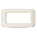 PLACCA YES TECNOPOLIMERO LUCIDA 4 MODULI BLANC S45 AVE