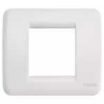 Placca Rondò 1-2M bianco SERIE VIMAR IDEA