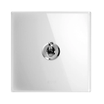 DEVIATORE A LEVETTA PLACCA BIANCO 98x98 2M AVE