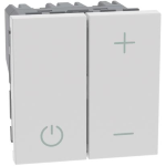 MATIXGO BTICINO DIMMER A PULSANTE PER LAMPADE CON BALLAST USCITA 0-10V BIANCO