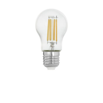 LAMPADINA LED E27 7W 2700K TRASPARENTE A FILAMENTO 806 LUMEN Ø4.5  8.5