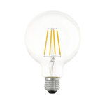 LAMPADINA LED E27 7,3W GLOBO 2700K VETRO TRASPARENTE A FILAMENTO 806 LUMEN 3-step dimmer Ø9.5  14.5