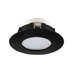 GHIERA FARETTO PINEDA LED IP44 4,9W 360 LUMEN 3000K POLICARBONATO NERO 2044 Ø7.8 Foro Ø6.5