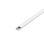 PROFILO PER STRISCE LED DA INCASSO 1MT RECESSED PROFILE 1 ALLUMINIO BIANCO 23 X 9 MM CON COPERTURA E TAPPI 100 x 2.3 H0.9