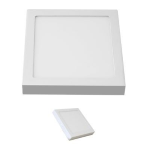 PLAFONIERA PANNELLO LED 14W QUADRATA BIANCA LUCE NATURALE 4000K 154 X 154 MM