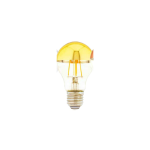 LAMPADINA E27 FILAMENTO SPECCHIO GOLD ORO 4,5W 2700K DIMMERABILE