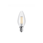 LAMPADINA LED FILAMENTO CANDELA ATTACCO E14 4W 470LM 2700K 300° 35X100mm 15000h CRI80