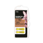 Duracell ActiveAir Batterie 6pz Acustiche Medical DA10