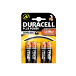 DURACELL BLISTER PILE  BATTERIE STILO 4PZ 1,5V AA LR6/MN1500