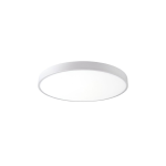 PLAFONIERA ROTONDA CON BORDO BIANCO 54W 4050LM 4500K LUCE NATURALE D.60X8CM