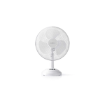 Ventilatore da tavolo | Alimentazione da rete | Diametro: 300 mm | 35 W | Oscillazione | 3-Velocità | Bianco