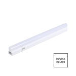 LED TUBE T5 20W /220V, PLASTIC MAT 4000K WITH SWITCH 1450x28 mm