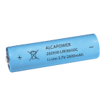 BATTERIA LITIO LI-ION 18650 3,7V 2600 MAH RICARICABILE