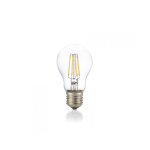 LAMPADINA E27 8W TRASP 3000K DIMMERABILE