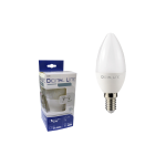 LAMPADINA LED OLIVA E14 5W LUCE CALDA 3000°K 400 LUMEN 35W 25000 ORE