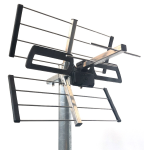 ANTENNA UHF 12 ELEMENTI 21-48 FILTRO 4G LTE 5G CORTA 405MM 