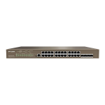 Switch PoE L3 Managed 24 porte Gbit + 4 SFP G5328P-24-410W