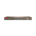 Switch managed 16 porte 100M+2 port Gigabit TP/SFP Combo PoE