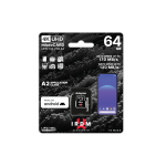 microSD IRDM by GoodRAM 64GB UHS I U3 A2 + adapter