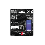 microSD IRDM by GoodRAM 512GB UHS I U3 A2 + adapter