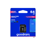 microSD GoodRAM 64GB class 10 UHS I + adpter, ret. blister