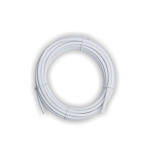 Rotolo cavo elettrico tripolare 25m H05VV-F3G 1.0 mm bianco