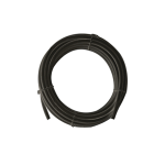 Rotolo cavo elettrico tripolare 25m H05VV-F3G 1.0 mm nero