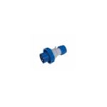 SPINA DRITTA A MONTAGGIO RAPIDO 3P+T BLU IEC 309 TIPO IP67