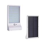 PLAFONIERA 36 LED SEGNAPASSO ENERGIA SOLARE BIANCA 6V 2.5W LUCE FREDDA 6000K SENSORE