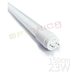 TUBO VETRO T8 G13 LED 23W 150 CM LUCE FREDDA 6000K 2000LM OPTONICA 