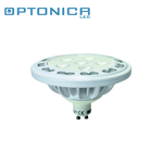 LAMPADINA LED AR111 GU10 12W BIANCO FREDDO 6000K 36° 960 LM OPTONICA