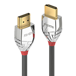 LINDY CAVO HDMI CON TRIPLA SCHERMATURA HIGH SPEED CROMO LINE SUPPORTA RISOLUZIONI UHD 1MT