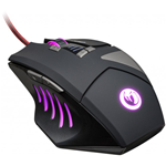 NACON MOUSE GAMING OTTICO FINO A 2500 DPI, USB 1,8,MT, 8 TASTI