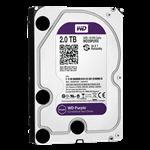 Hard Disk - WD Capacità 2 TB - Interfaccia SATA 6 GB/s - Modello WD20PURX - 2TB PURPLE